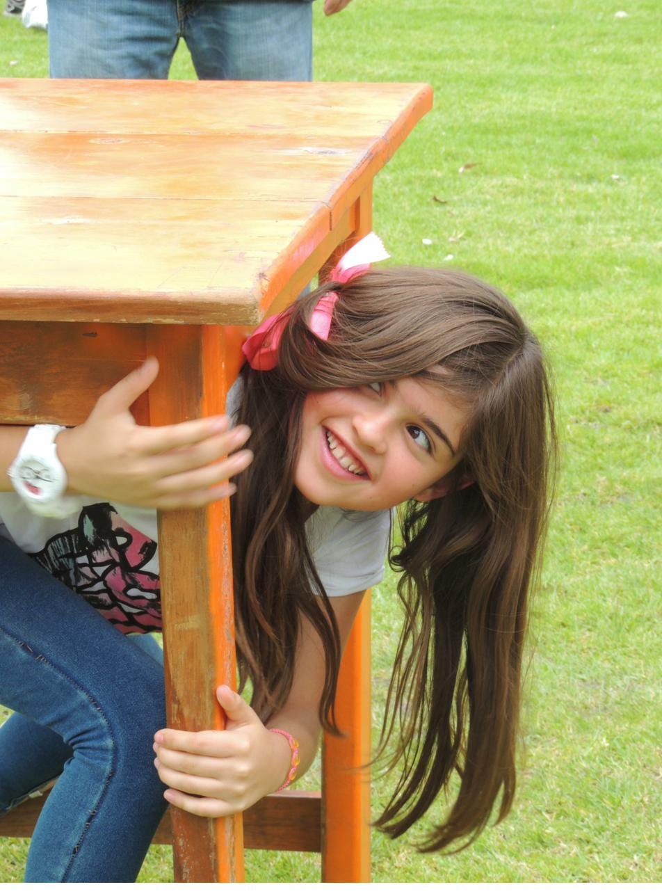 Campistas en reto colaborativo