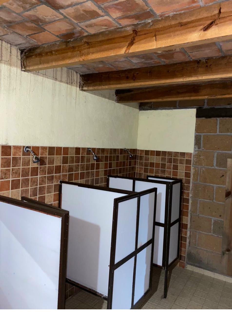 Regaderas del campamento