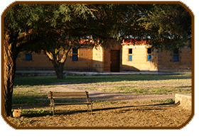 Instalaciones del campamento Ojo Ciego