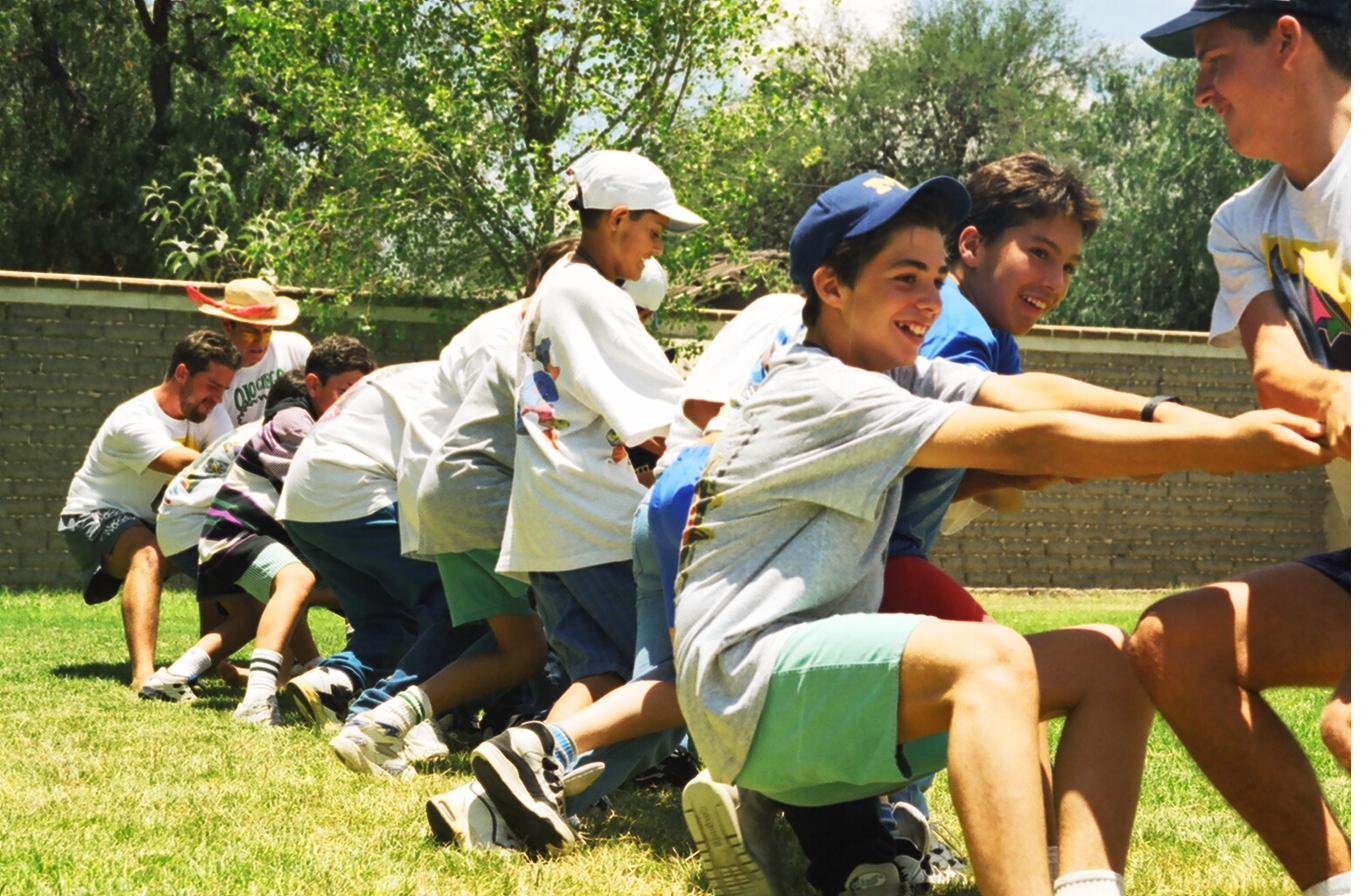 Cuerda de guerra en retiro