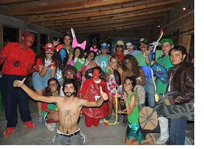 Equipo completo de Ojo Ciego Camp